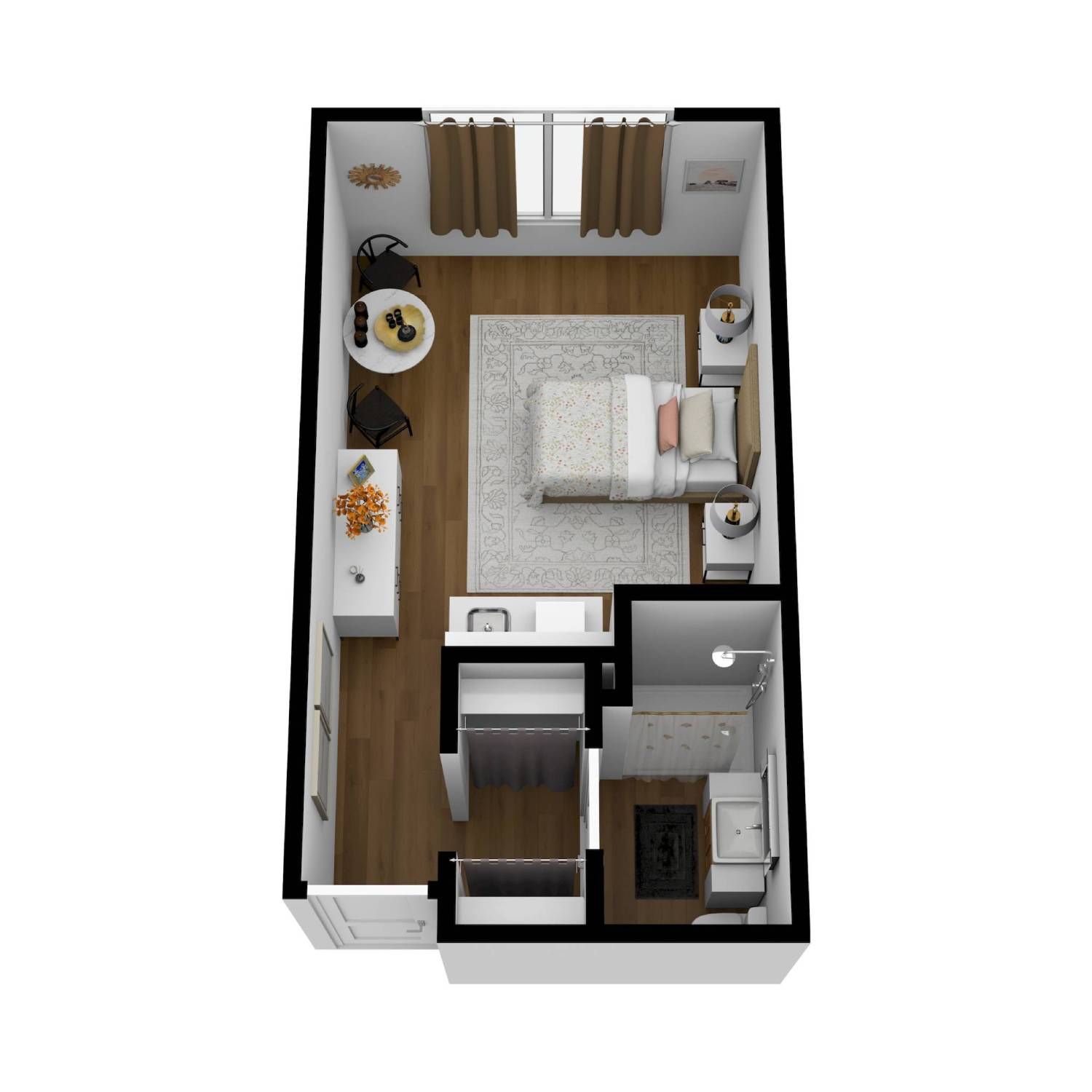 Private Studio floor plan