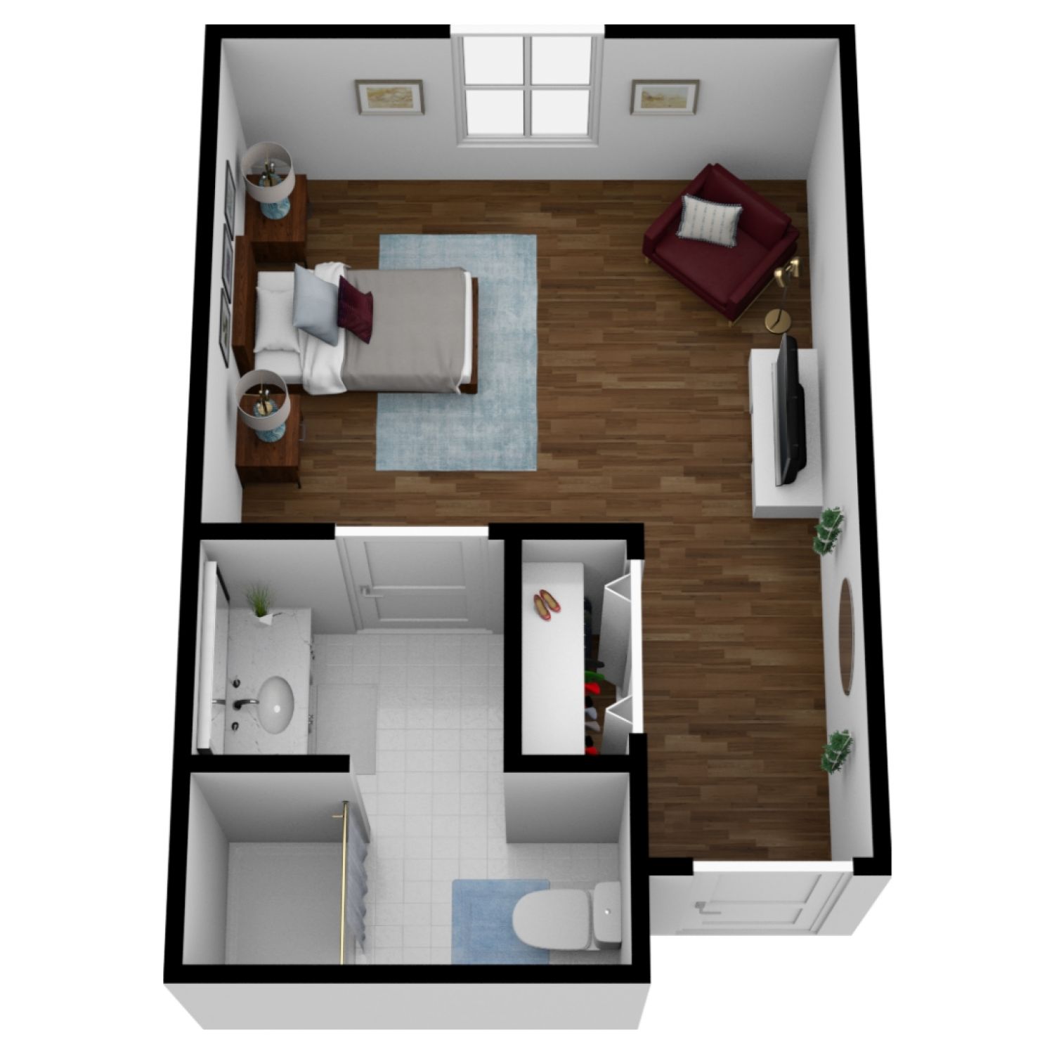Memory Care Studio floor plan